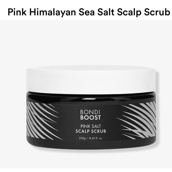 Pink Himalayan Sea Salt Scalp Scrub - Bondi Boost - NWOT - Deep Cleanse - Picture 1 of 6